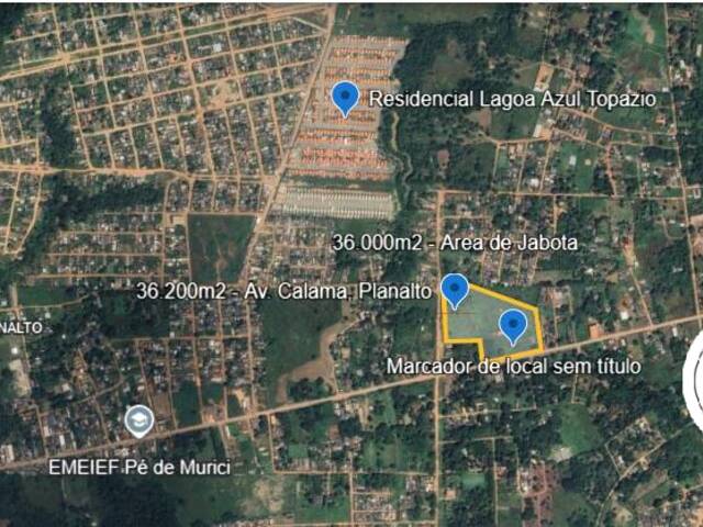#2003 -A - Área para Incorporação para Venda em Porto Velho - RO