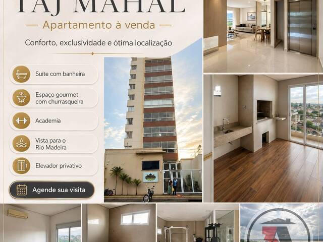 #1372 - Apartamento para Venda em Porto Velho - RO